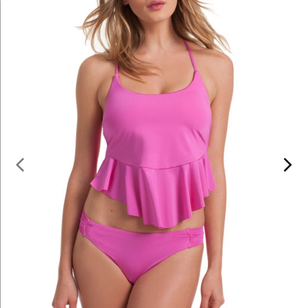 🆕 Trina Turk Key Solids Tankini